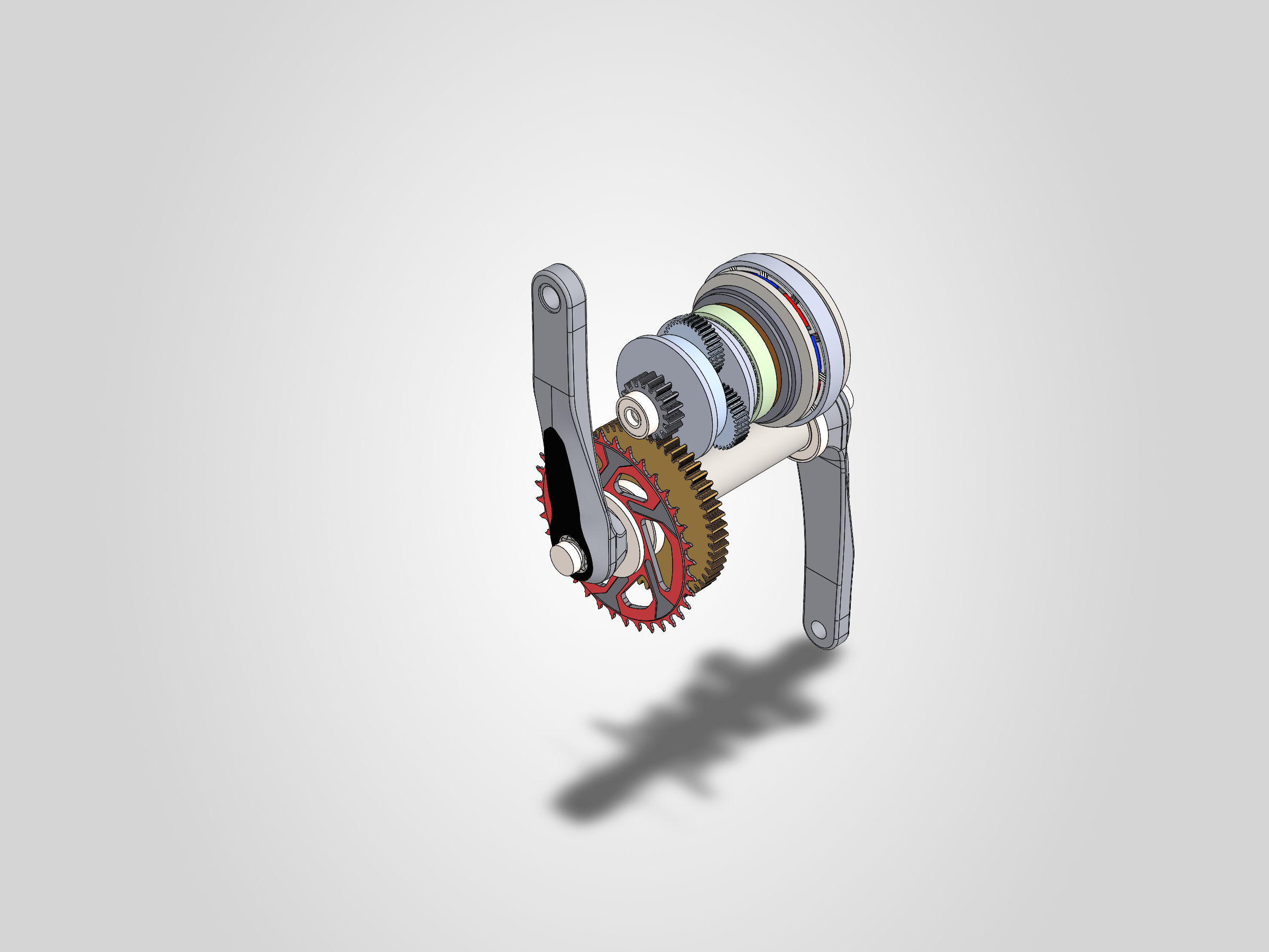 Assembled Drive — Isometric View